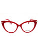066 - shiny red/clear demo lens