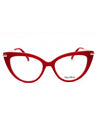 066 - shiny red/clear demo lens