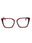 069 - shiny bordeaux/clear demo lens