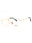 030 - shiny deep gold/clear demo lens