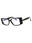 001 - shiny black/clear demo lens