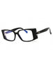 001 - shiny black/clear demo lens