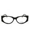 001 - shiny black / clear demo lens