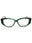 098 - dark green/other / clear demo lens