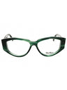 098 - dark green/other / clear demo lens