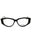 001 - shiny black/clear demo lens