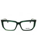 098 - dark green/other / clear demo lens