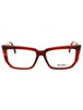 068 - red/other / clear demo lens
