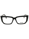 001 - shiny black / clear demo lens