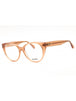 045 - shiny light brown/clear demo lens