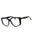 001 - shiny black/clear demo lens