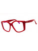 066 - shiny red/clear demo lens