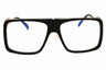 001 - shiny black/clear demo lens