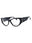 090 - shiny blue/clear demo lens