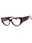 069 - shiny bordeaux/clear demo lens