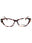 052 - dark havana/clear demo lens
