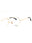030 - shiny deep gold/clear demo lens