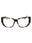 052 - dark havana/clear/blue-light block lens