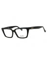 001 - shiny black/clear demo lens