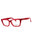 066 - shiny red/clear demo lens
