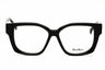 001 - shiny black/clear demo lens
