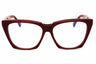 069 - shiny bordeaux/clear demo lens