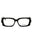 001 - shiny black/clear demo lens