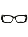 001 - shiny black/clear demo lens