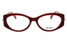 069 - shiny bordeaux/clear demo lens
