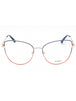 028 - shiny rose gold/clear demo lens