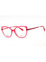 066 - shiny red/Clear demo lens