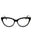001 - shiny black/clear demo lens