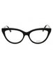 001 - shiny black/clear demo lens