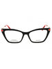 001 - shiny black/clear demo lens