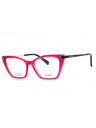 075 - shiny fuxia/clear demo lens