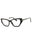 001 - shiny black/clear demo lens