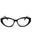 001 - shiny black/clear demo lens
