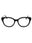 001 - shiny black/clear demo lens