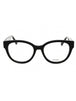 001 - shiny black/clear demo lens