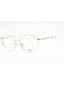 032 - pale gold/clear demo lens