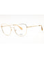 032 - pale gold/clear demo lens