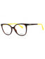 052 - dark havana/clear demo lens