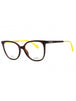 052 - dark havana/clear demo lens