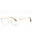 032 - pale gold/clear demo lens