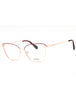 033 - pink gold/clear demo lens