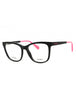 001 - shiny black/clear demo lens