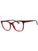 066 - shiny red/clear demo lens