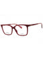 066 - shiny red/clear demo lens