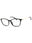 001 - shiny black/clear demo lens