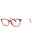 069 - shiny bordeaux/clear demo lens